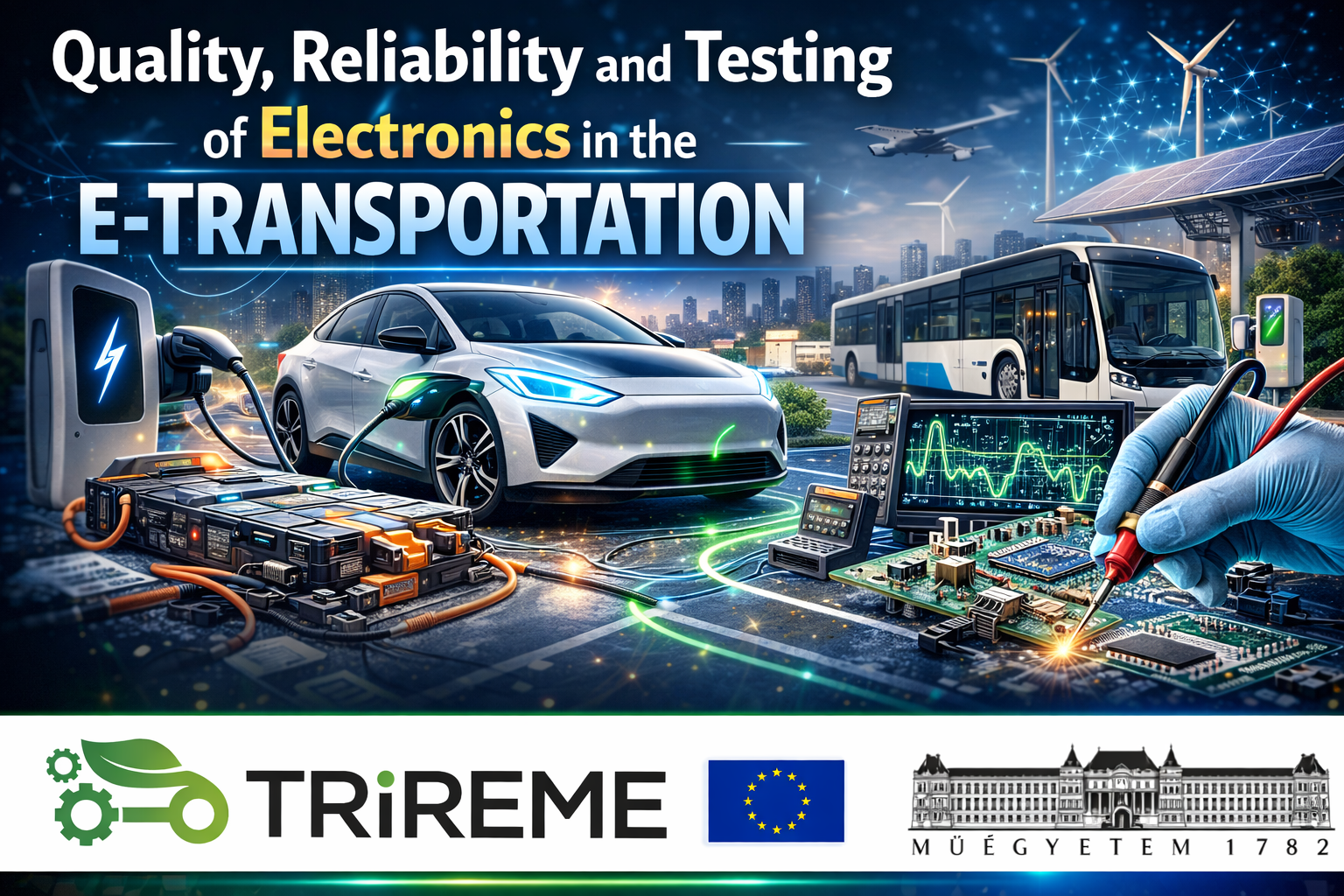 Quality, Reliability and Testing of electronics in the e-transportation