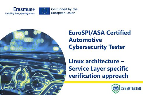 Cybersecurity Tester - Linux architecture – Service Layer specific verification approach